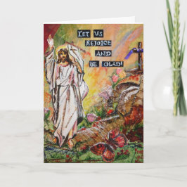 Kort för påskglädjehälsning