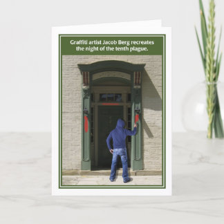 Kort för påskhögtid för tionde epidemi för