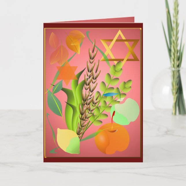 Kort för påskhögtid Seder_2 (Framsida)