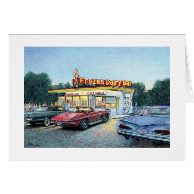 Kort för Paul McGehee "sommar på nätterna" (Framsidan Horizontal)