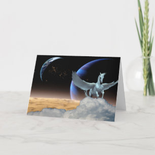 Kort för Pegasus, måne- och jordtillfällenhälsning