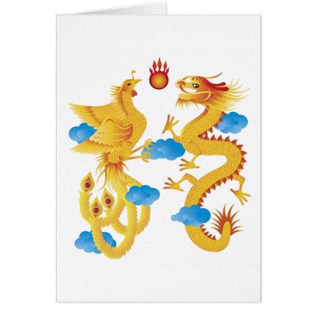 Kort för Phoenix drakesymbol (Framsidan)