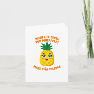 Kort för PINA COLADA Sweet Pineapple
