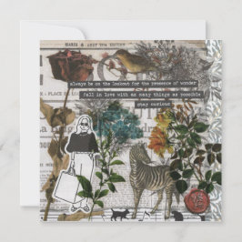 kort för platta hälsningar