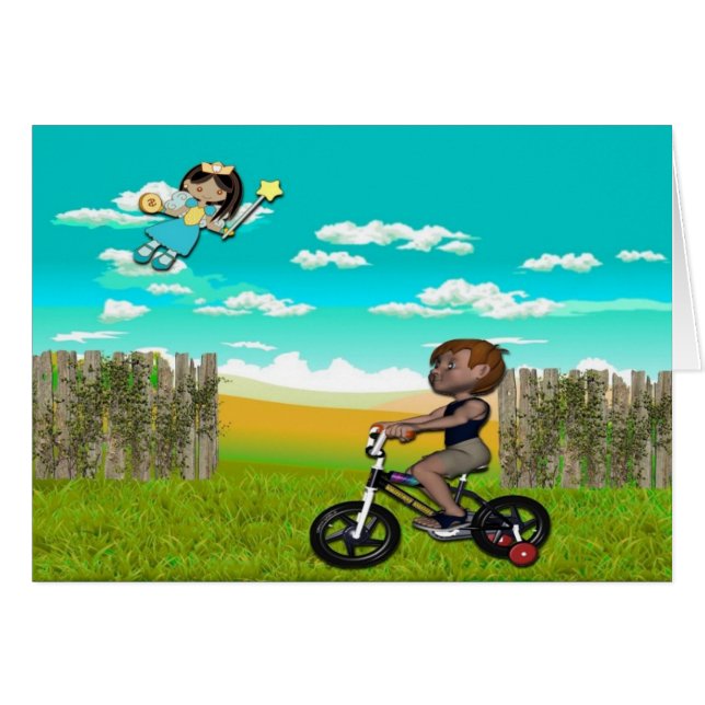 Kort för pojketandfe (Framsidan Horizontal)