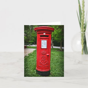 Kort för postboxanpassadehälsning