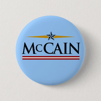 Kort för president/McCain-knapp Knapp