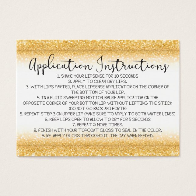 Kort för programinstruktioner (Framsidan)