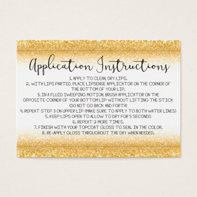 Kort för programinstruktioner (Framsidan)