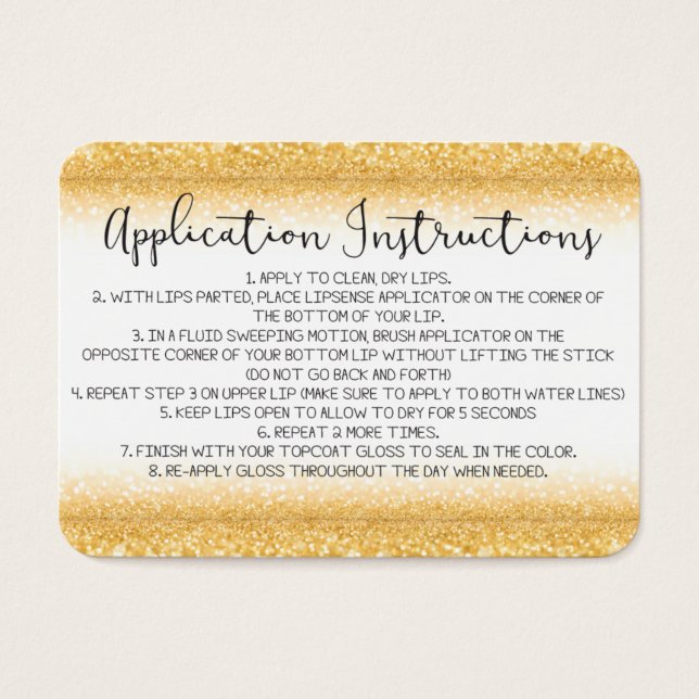 Kort för programinstruktioner (Framsidan)