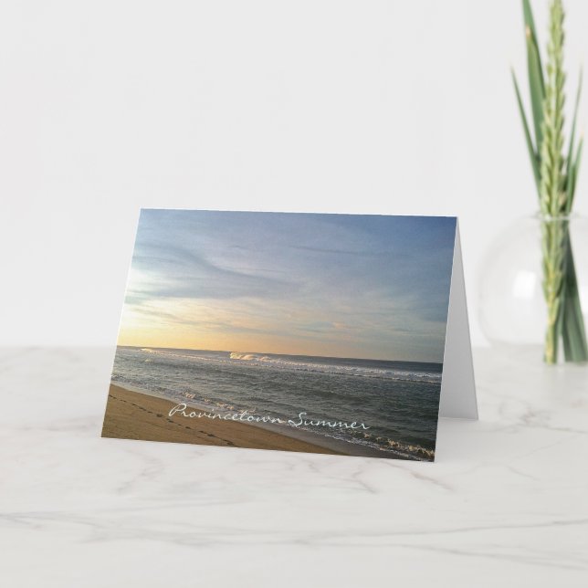 Kort för Provincetown sommarhälsning (Framsida)