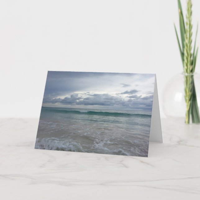 Kort för Punta Cana strandhälsning (Framsida)