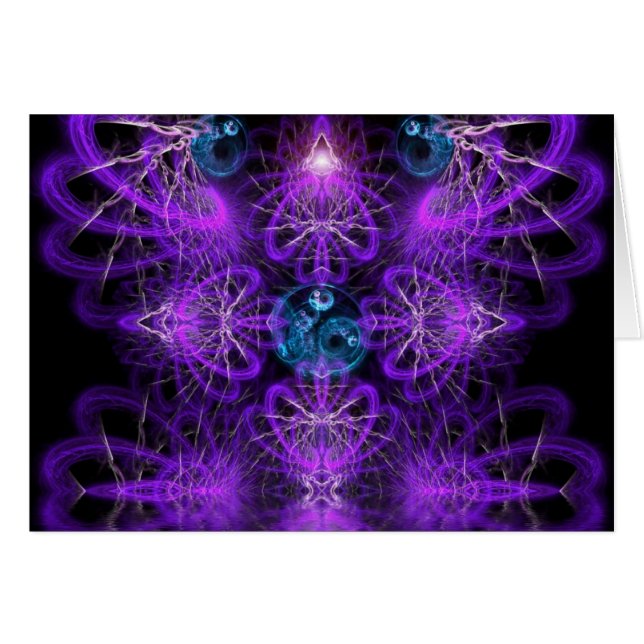 Kort för PURPELINA FractalARTS (Framsidan Horizontal)