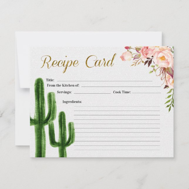 Kort för recept för möhippa för Tacoanfallkärlek (Framsida)