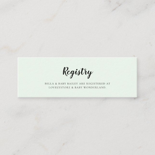 Kort för register över akut vattenfärgbjörn/babydu (Framsida)