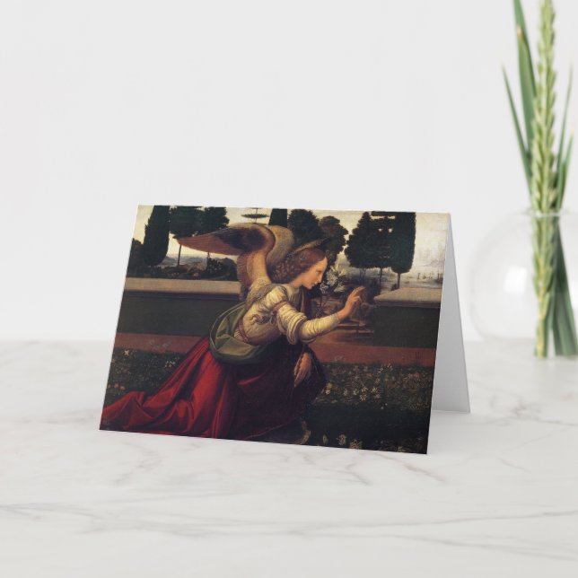 Kort för renaissanceAnnunciationängel (Framsida)