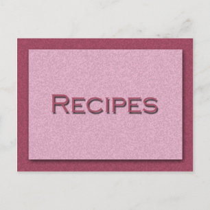 Kort för Rosa Recept