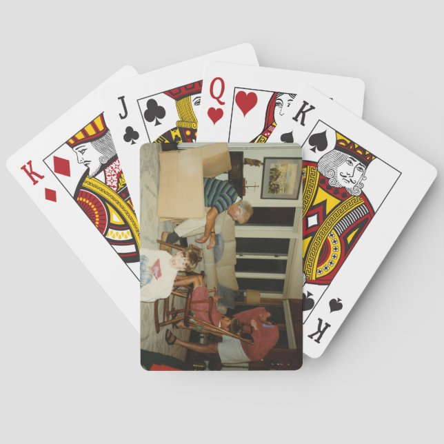 Kort för RWH Cribbage i huset Casinokort (Baksidan)