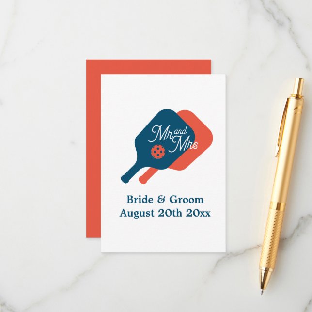 Kort för särskilda inhägnader för pickleball bröll (Fram/Back In Situ)