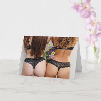 Kort för sexuella knappnålar upp flickfoto