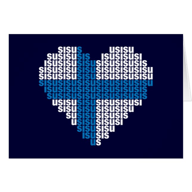 Kort för Sisu hjärtavikning (Framsidan Horizontal)