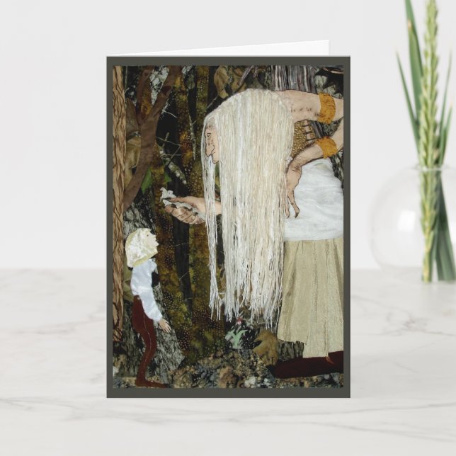 Kort för skoghäxahelgdag (Framsida)