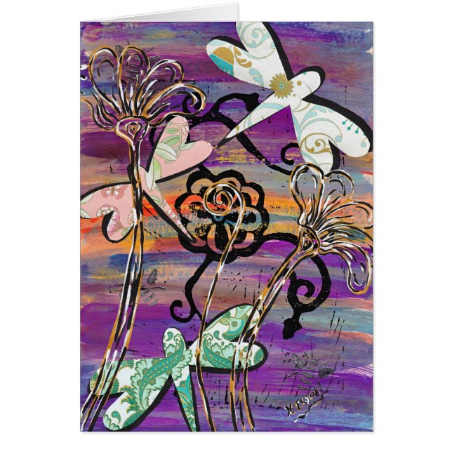 Kort för sländor 3 (Framsidan)