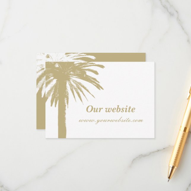 Kort för små intima badrum på stranden (Fram/Back In Situ)