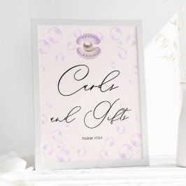 Kort för små pärlkort, babyskor poster
