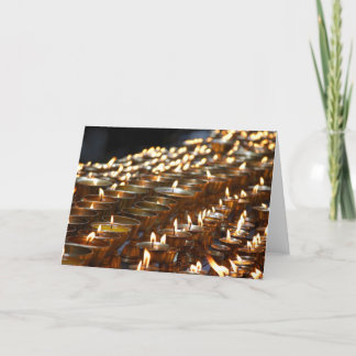 Kort för smörlamphälsning