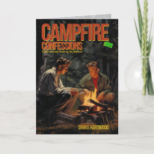 Kort för snabbhälsning av Campfire Confessions Pul