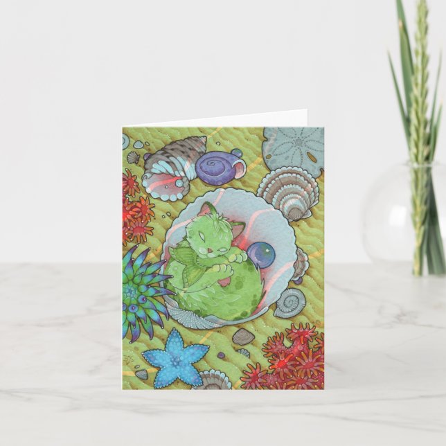 Kort för SÖMN för katt för felik kattbekräftelse (Framsida)