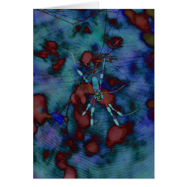 Kort för spindelglöd #3 (Framsidan)