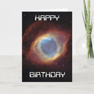kort för spiralnebulafödelsedag