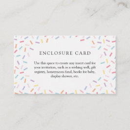 Kort för Sprinkles-Anpassningsbar