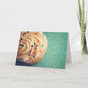 Kort för stänkmuffinhälsning