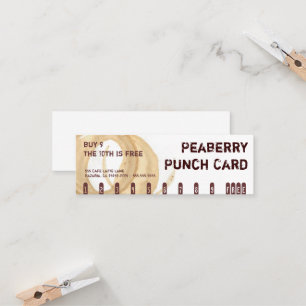 Kort för stansmaskin för drink för Peaberry