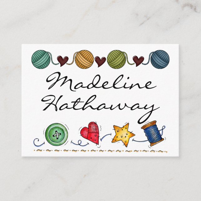 Kort för sys-/nitthölje/Märkre efter SRF (Framsida)