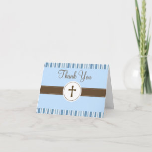 Kort för tack för Christeningblåttrand