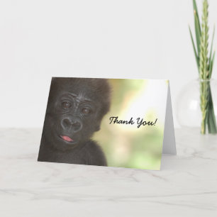Kort för TACKbabygorilla