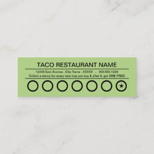 kort för tacosrapidosstansmaskin