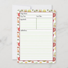 Kort för TacoTime recept