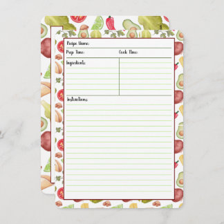 Kort för TacoTime recept