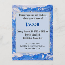 Kort för tak över bergsområde