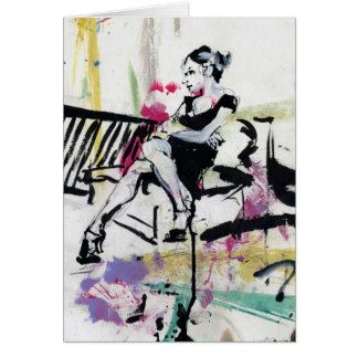 Kort "för tänka" konsttryck