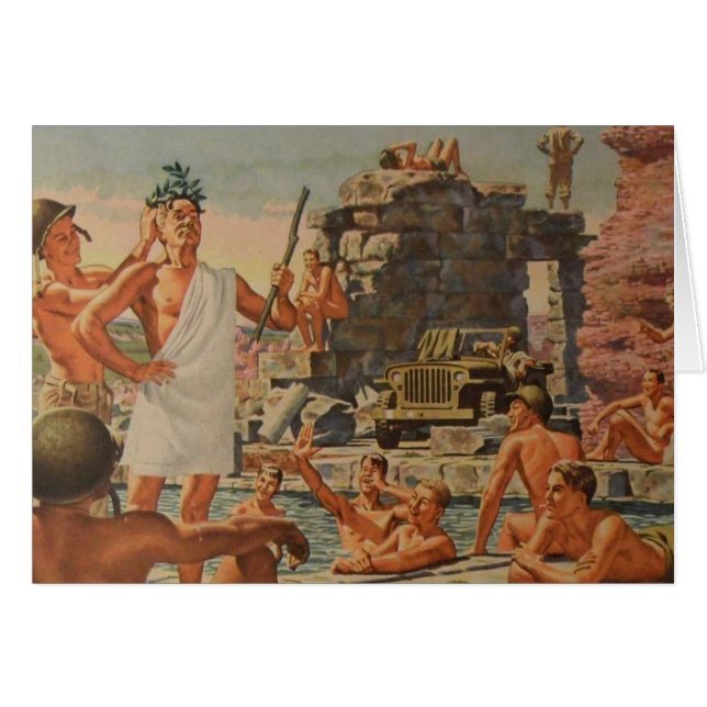 Kort för tankkårpojkar (Framsidan Horizontal)