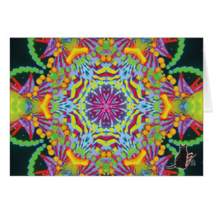 Kort för Tasmania Kaleidoscopehälsning