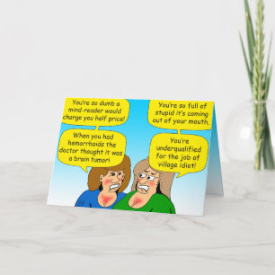 Kort för tecknad för kort för förmiddag för 858 I