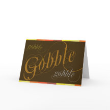 Kort för thanksgiving för kluckandekluckande