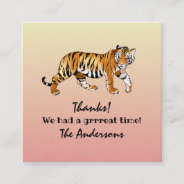 Kort för Tiger Design-hölje